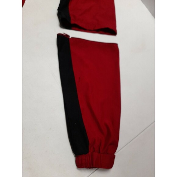 AUSTIN GOLF Red Half Zip Stain Resistant Windbreaker Zip Sleeve Mens Size L - Picture 5 of 12